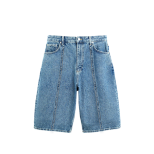06 4 Bermuda Baggy Seams Denim