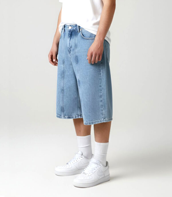 Bermuda Baggy Seams Denim
