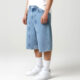 Bermuda Baggy Seams Denim
