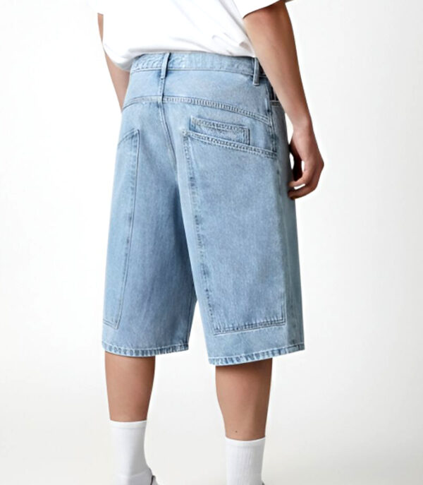 Bermuda Baggy Seams Denim