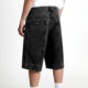 SHORT 09 Bermuda Baggy Seams Negro