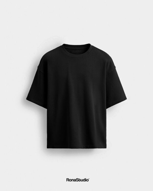 Remeras LISAS 01 2 Remera Blanc Negra