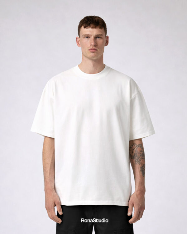 Remeras LISAS 02 4 Remera Blanc Blanca